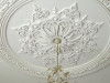 Our Whitby Ceiling Rose is very elaborate and made up of many different components requiring delicate cornice cleaning