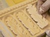 Recasting and re-installing ornate plaster enrichments