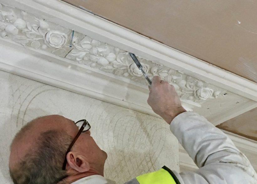 Restoring Period Decorative Cornice For A Whole House Renovation