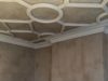 Decorative plaster moulding strapwork ceiling design
